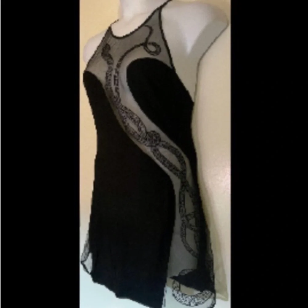 Elegant Black Medusa Slip by Thistle & Spire NWT - Picture 1 of 4